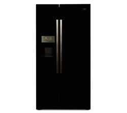 Beko ASP341B American-Style Fridge Freezer - Black